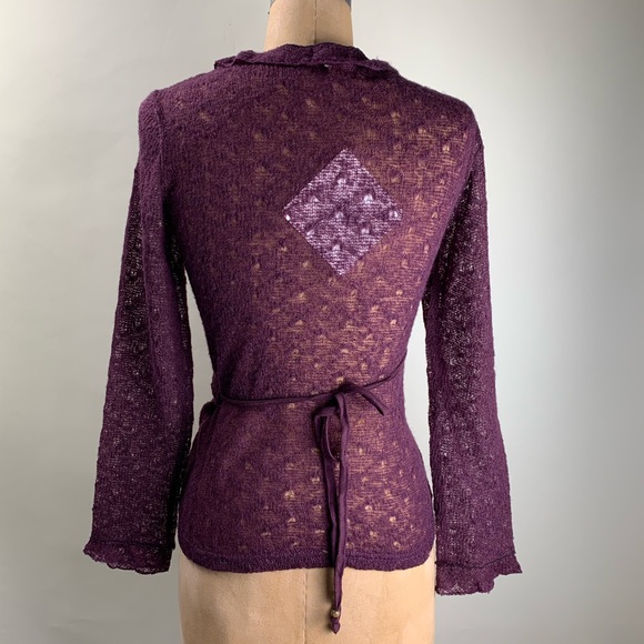 Coline wrap sweater- NWT - Picture 3 of 4